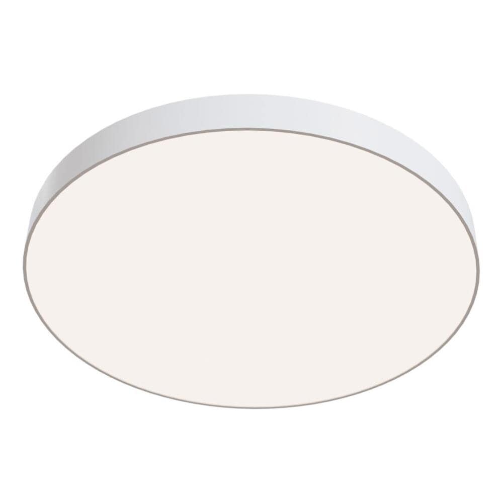 Plafoniera Moderna Zon Alluminio Bianco Led 90w - Foto 1