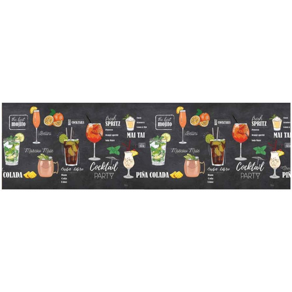 Tappeto Passatoia Cucina Antiscivolo Stampa Digitale Sprinty Dis. Pub 50x230 Pub - Foto 1