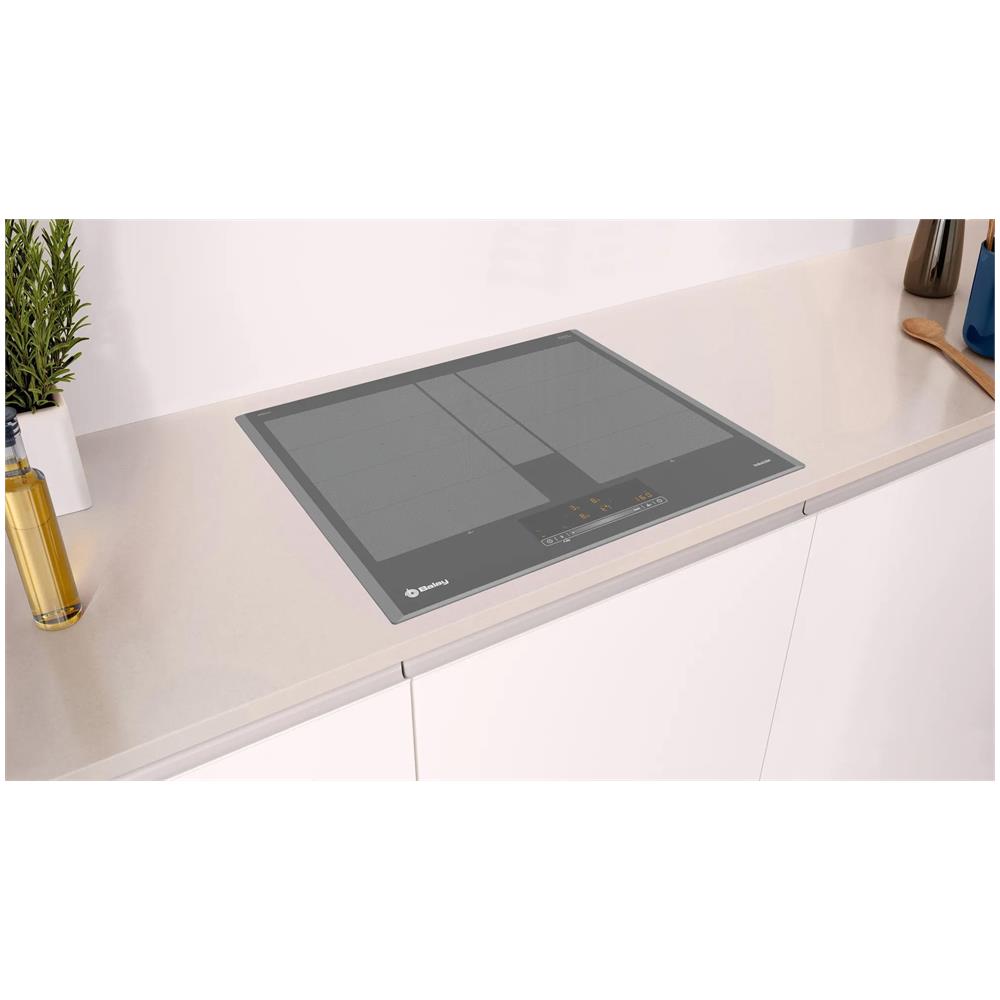 Piano Cottura 3EB960AH a Induzione 3 Zone Cottura da 59.2 cm Colore Grigio - Foto 4