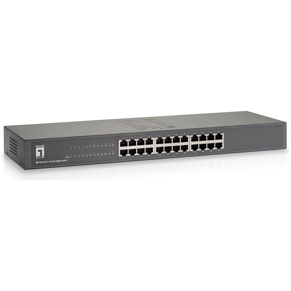 Ethernet Switch DDC GSW-2457 24 Porte - 24 x RJ-45 - 10/100/1000Base-T - Foto 1