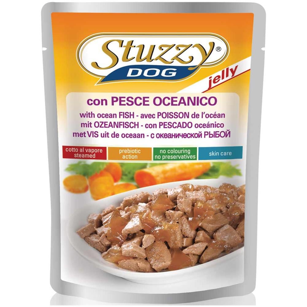 Alimento Cane Dog Jelly Pesce Oceanico 100g - Foto 2