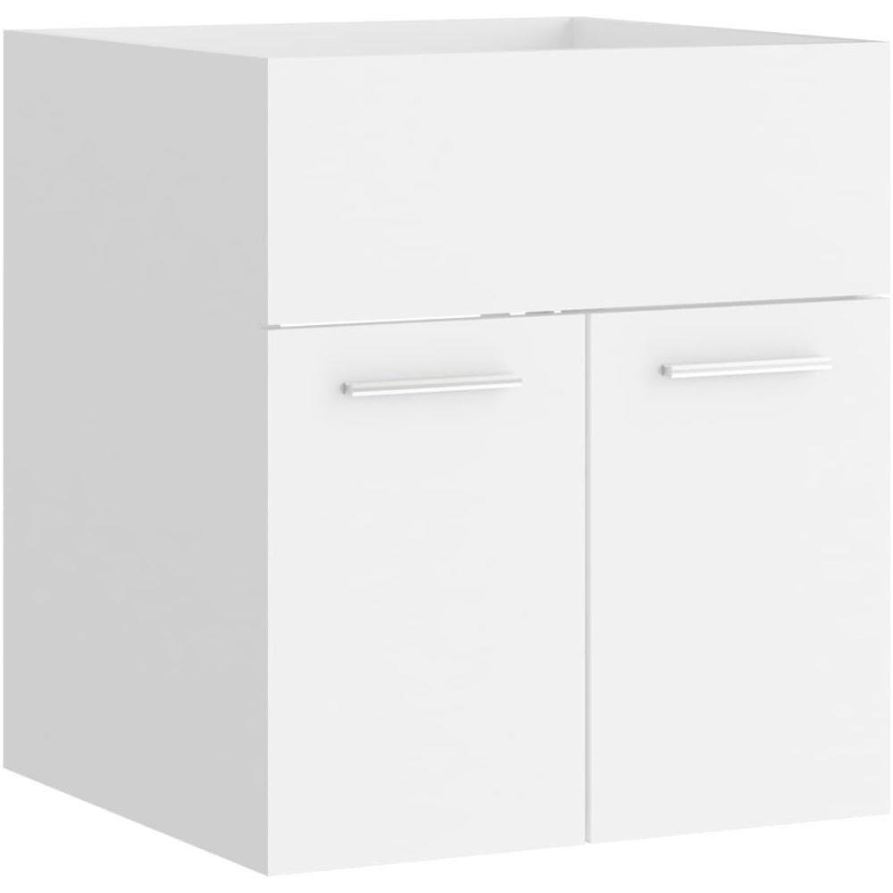 Mobile Sottolavabo Bianco 41x38,5x46 cm in Multistrato - Foto 2