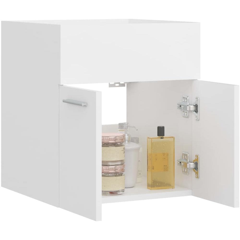 Mobile Sottolavabo Bianco 41x38,5x46 cm in Multistrato - Foto 3