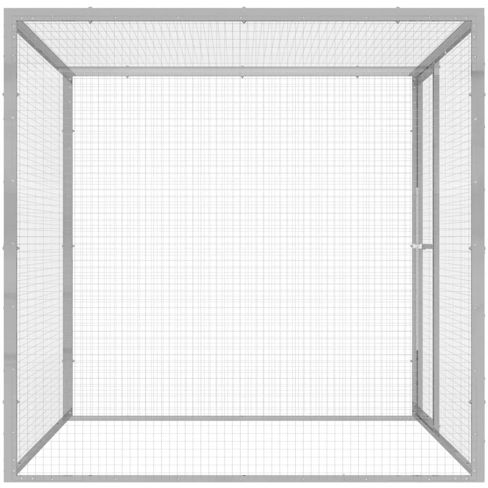 Gabbia per Gatti 1,5x1,5x1,5 m in Acciaio Zincato - Foto 2