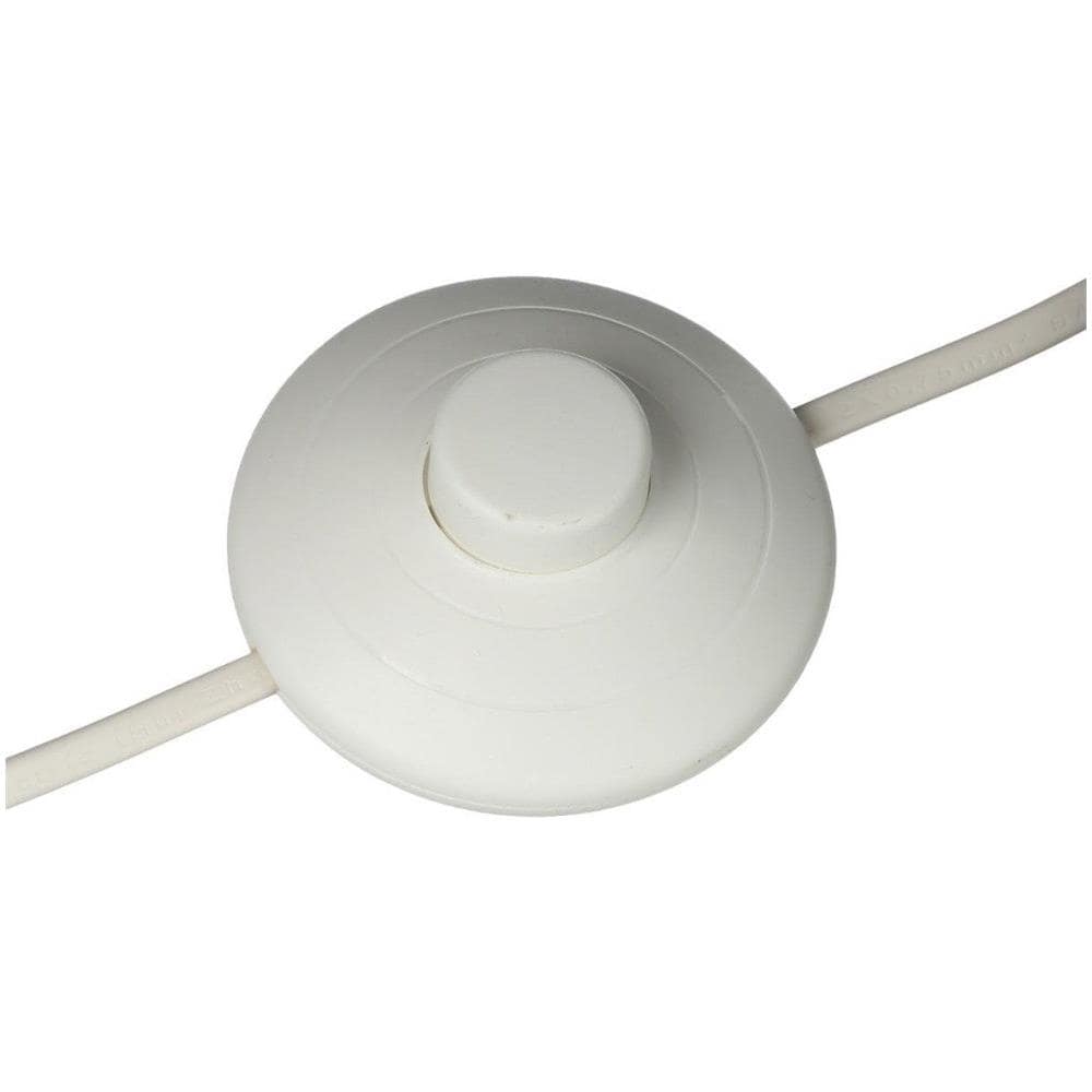 Lampada Da Terra Bamboo - E27 - 60 W - H. 150 Cm - Bianco - Foto 6
