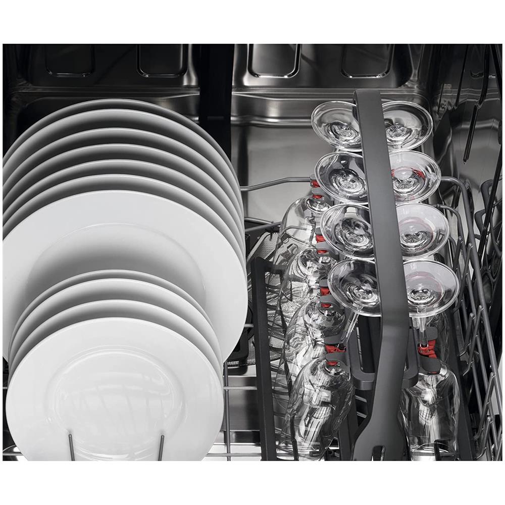 A9SZGB01 Cestello Portabicchieri con Capacità 8 Bicchieri Colore Grigio - Foto 4