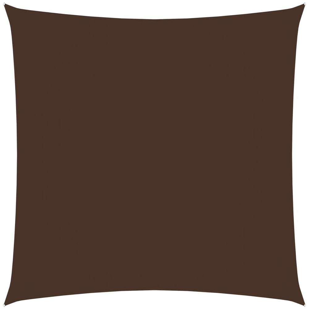 Vela Parasole in Tela Oxford Quadrata 2x2 m Marrone - Foto 1