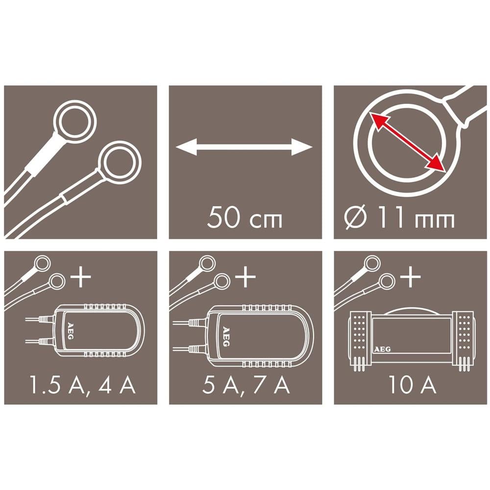 p7214 Autonotive Collegamento Comfort per Batterie Auto Occhielli da 11 mm di Diametro KR 12 - Foto 2