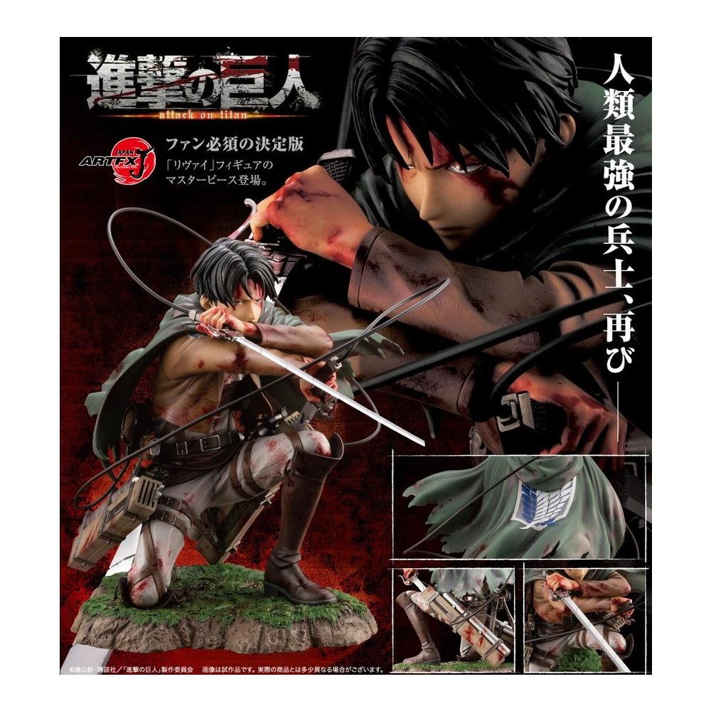 Attack On Titan Artfxj Statue 1/7 Levi Fortitude Ver. 17 Cm - Foto 2