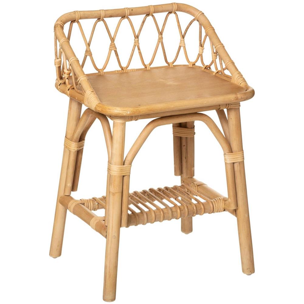 Comodino Decorativo Per Cameretta Dei Bambini, 56 Cm, Rattan - Foto 1