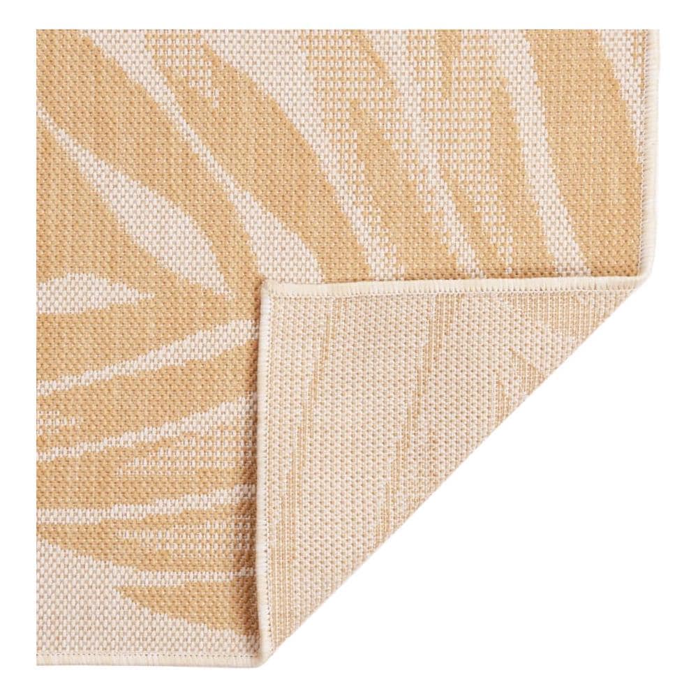 Tappeto Da Esterni A Tessitura Piatta 200x280cm Motivo A Foglie - Foto 2