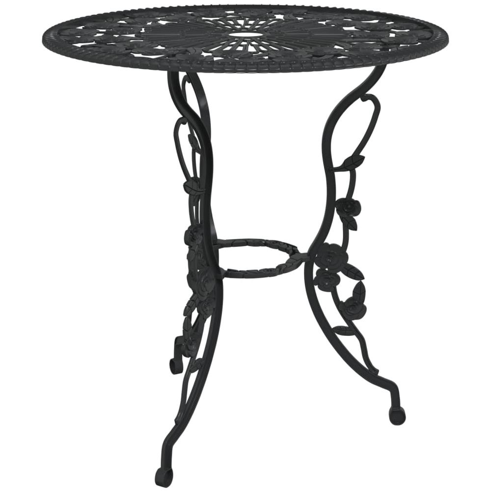 Set Da Bistrot 3 Pz In Alluminio Pressofuso Nero - Foto 3