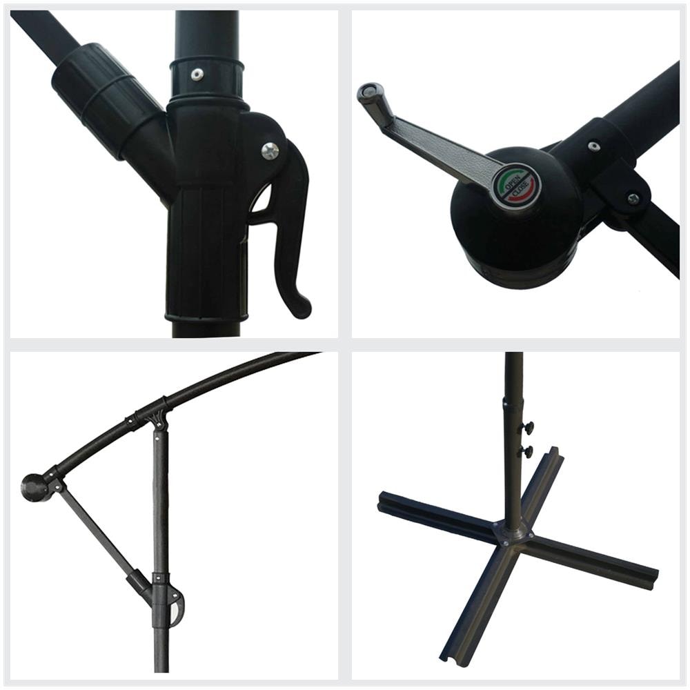 Oahuombrellone Rotondo 3m Diametro Fucsia + Copertura - Foto 2