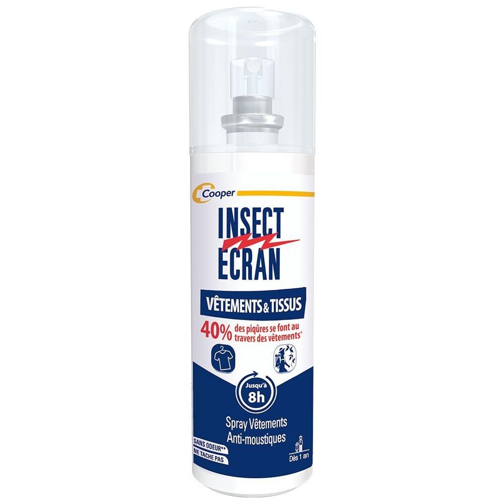 Spray Per Indumenti E Tessuti 100ml Abbigliamento Insetti Ecran - Foto 1