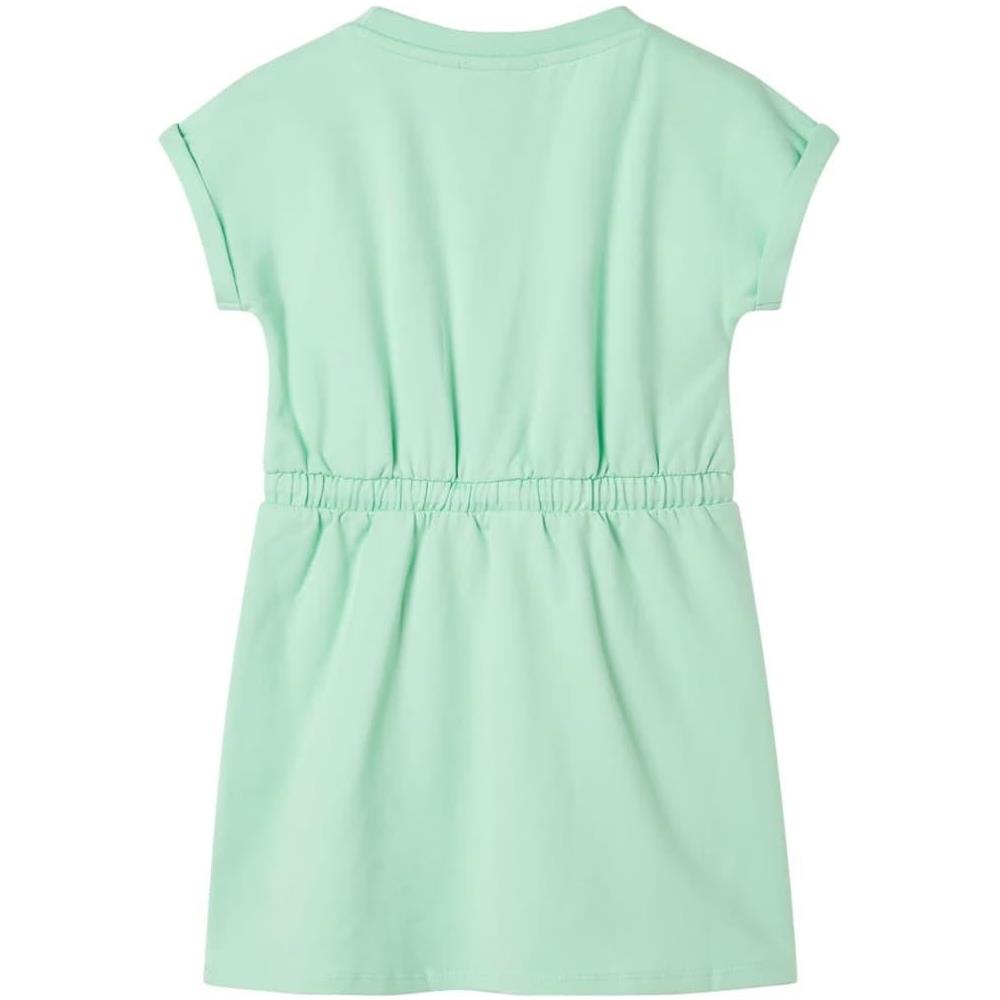 Abito da Bambina con Coulisse Verde Brillante 128 - Foto 2