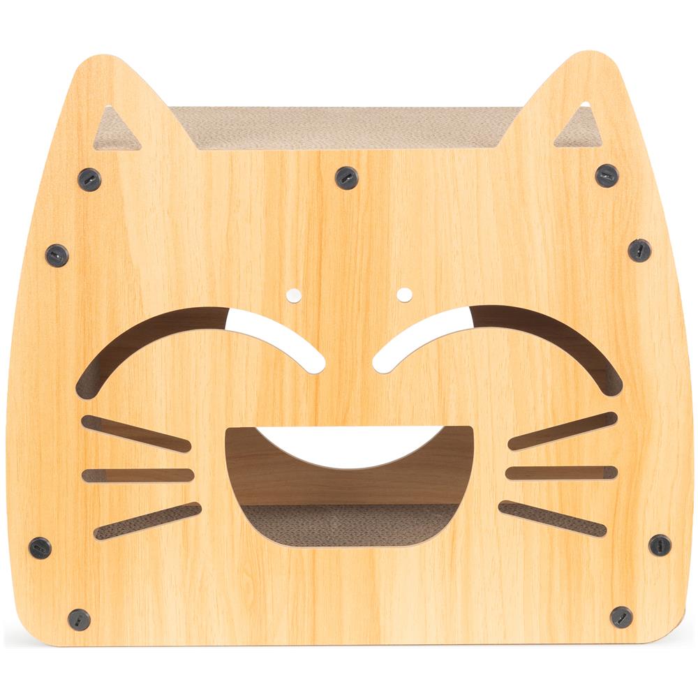 Tiragraffi a ciotola rotonda ecologica MDF 40 cm - Foto 1