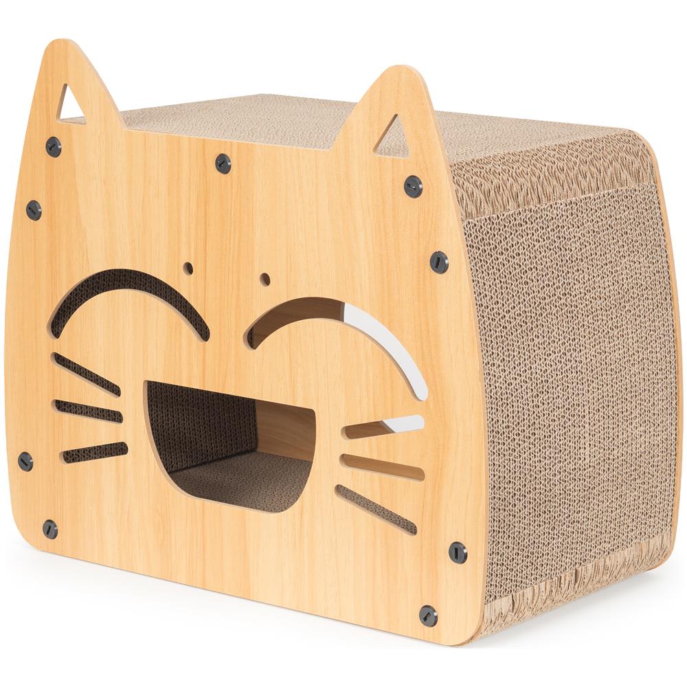 Tiragraffi a ciotola rotonda ecologica MDF 40 cm - Foto 2