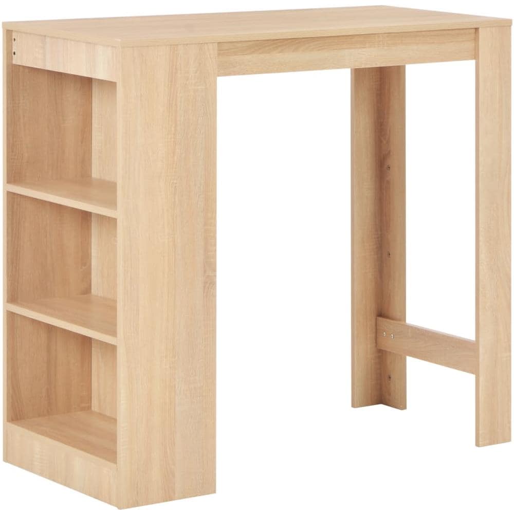 Tavolo da Bar con Ripiano Rovere 110x50x103 cm - Foto 1
