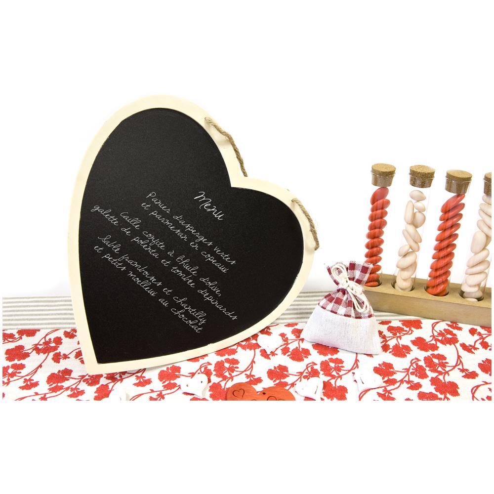 Hobi - Grande Lavagna Da Appendere Cuore - Foto 2