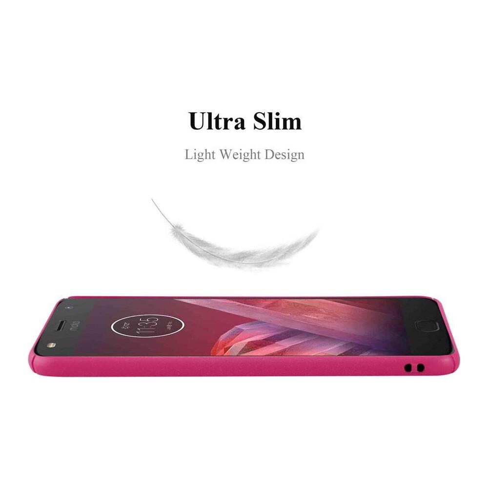 Custodia Compatibile Con Motorola Moto Z2 Play In Frosty Rosa - Hard Case Coperchio Protettivo In Frosted Look Contro I Graffi E Gli Urti - Foto 2