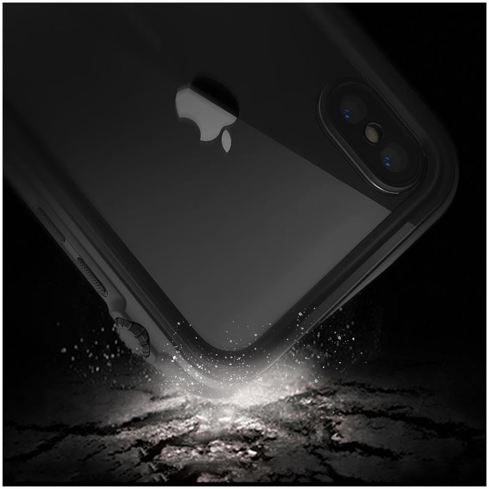 Cover Iphone Xr Waterproof 10m Protezione Acqua Neve Sabbia Nero - Foto 5