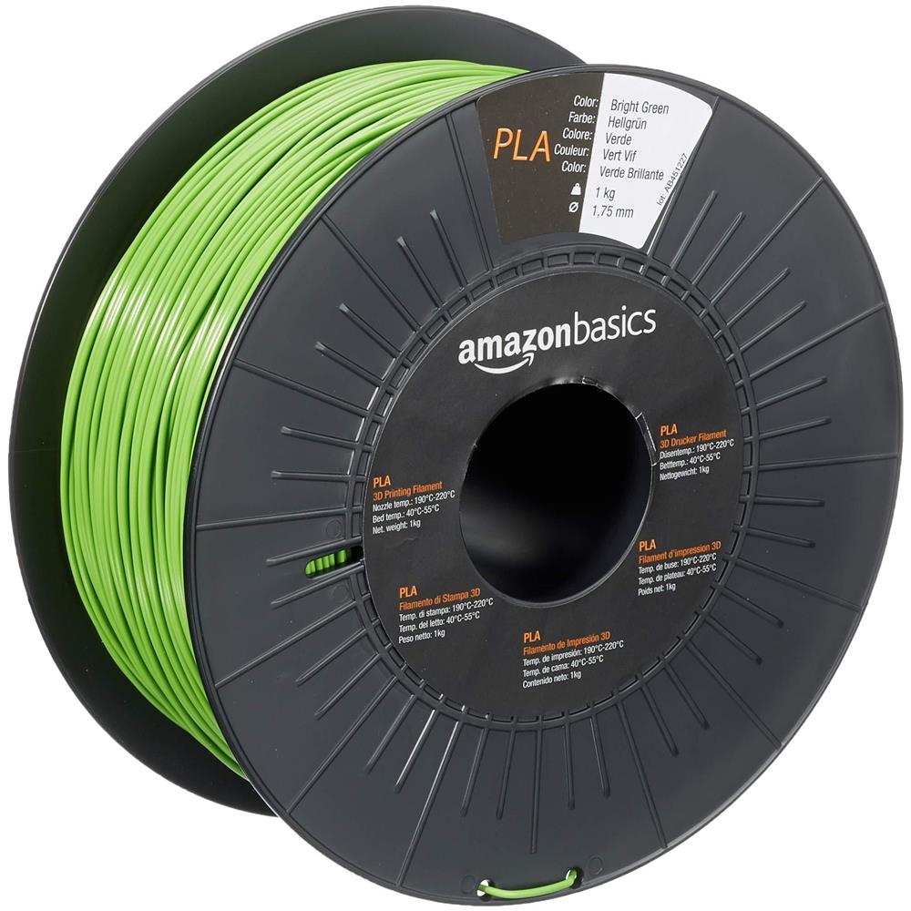 Pla Stampante 3d Filamento 175 Millimetri Verde Brillante 1 Kg Di Spool - Foto 1