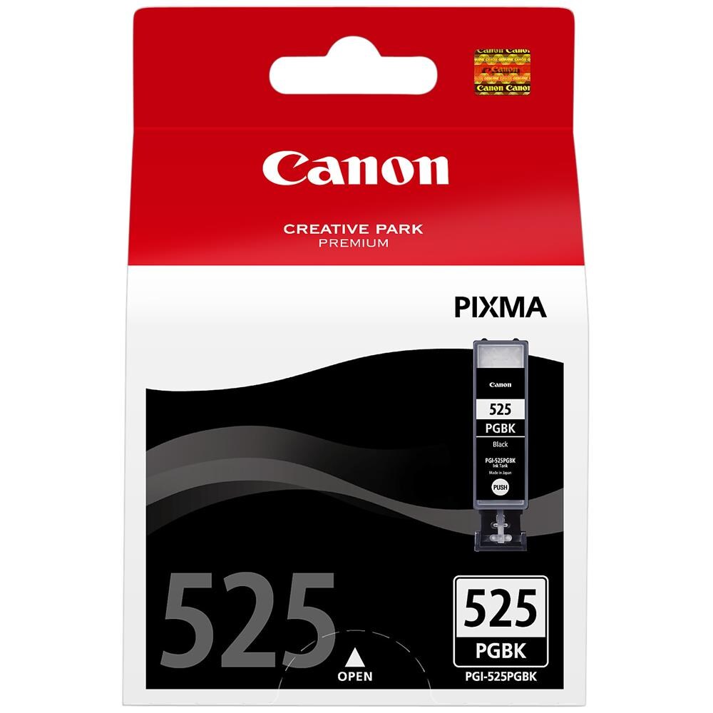 Go Inks C-525Bk Cartucce D'inchiostro Compatibili Per Sostituire Canon PGI-525Bk Per L'uso Con Stampanti Canon PIXMA, Nero (confezione Da 4 - Foto 5