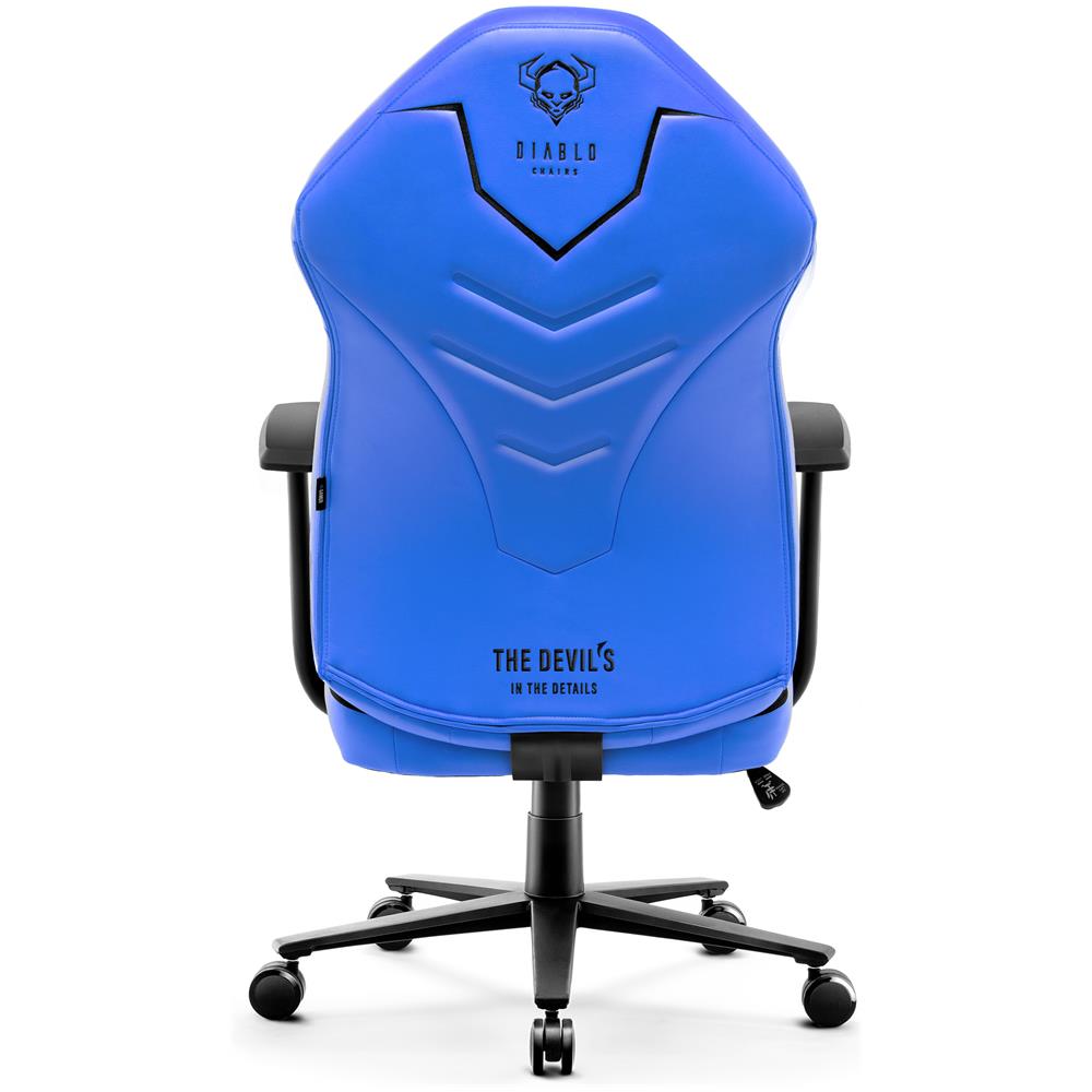 Sedia Gaming X-gamer 2.0 in Pelle Colore Blu - Foto 2
