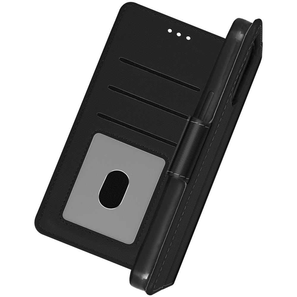 Custodia A Portafoglio Iphone 13 Mini Multiscomparto Supporto Video Nera - Foto 1
