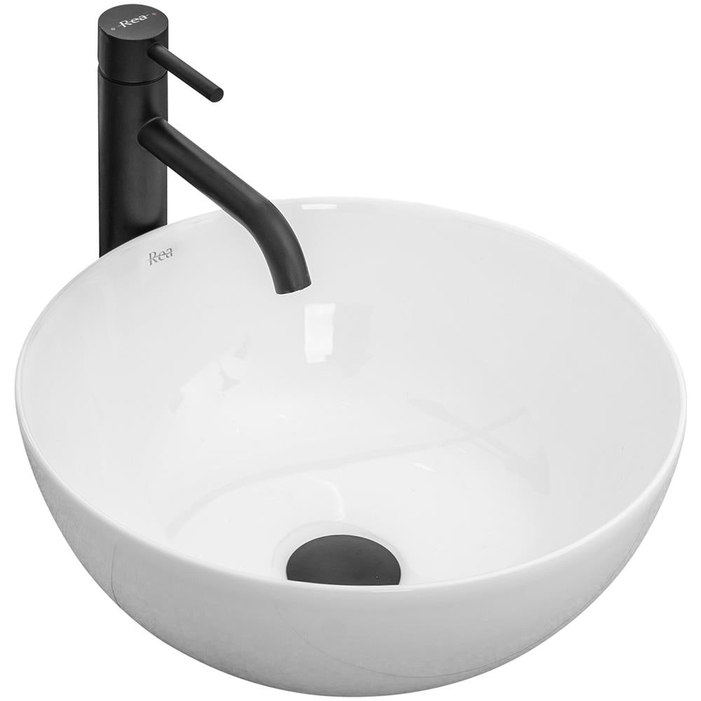 Lavabo Da Appoggio In Ceramica Stella White - Foto 1