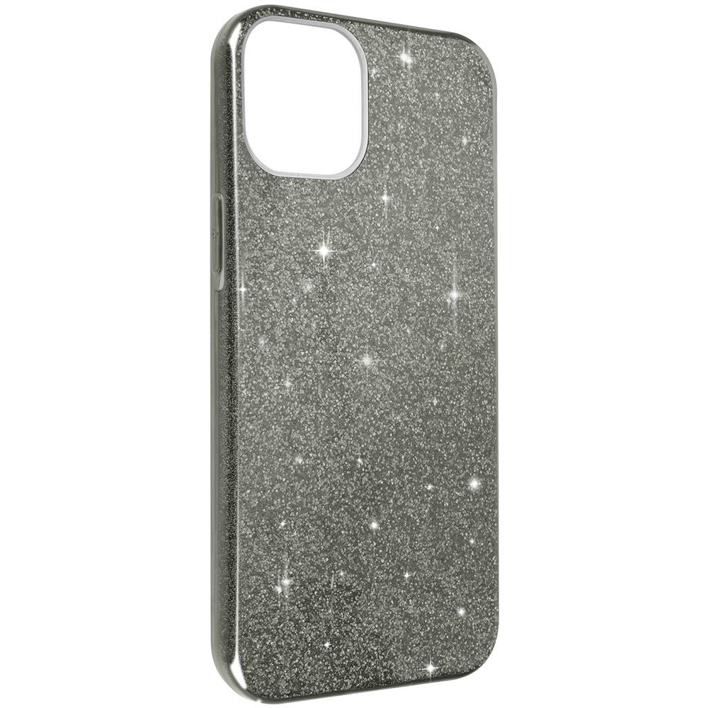 Cover Iphone 14 Plus Semi-rigida Con Paillette Amovibili Argento - Foto 5