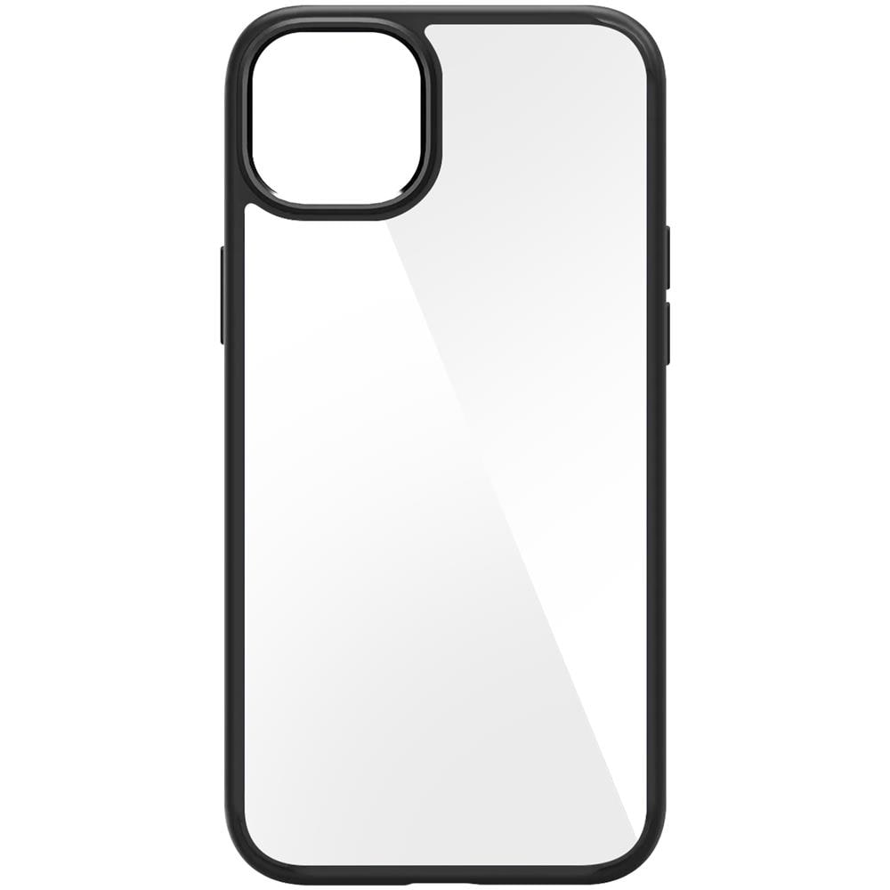 Cover Iphone 14 Plus Trasparente Bordo Nero Antiurto Spigen Ultra Hybrid - Foto 1