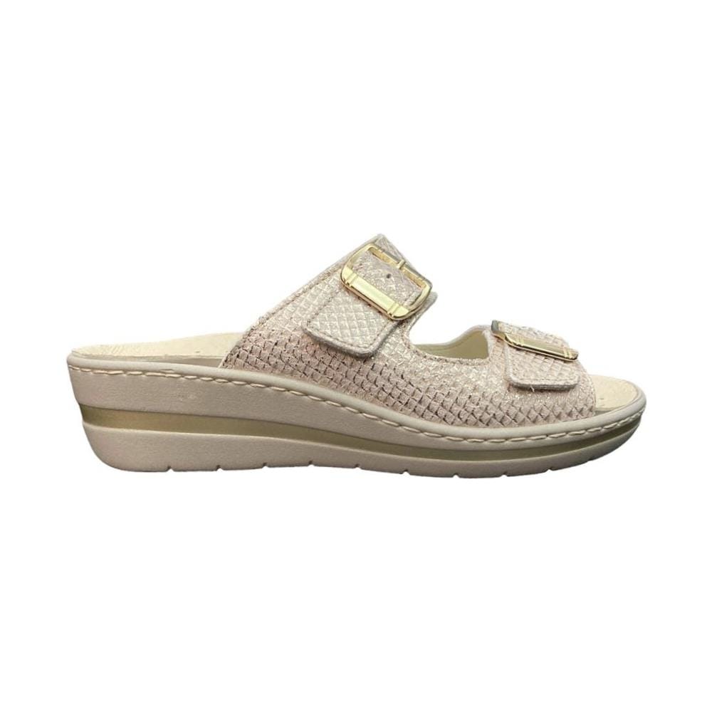 TYLBUT Pantofole Donna In Pelle Naturale Con Soletta Memory Foam – Comode E Antiscivolo – Uso Interno