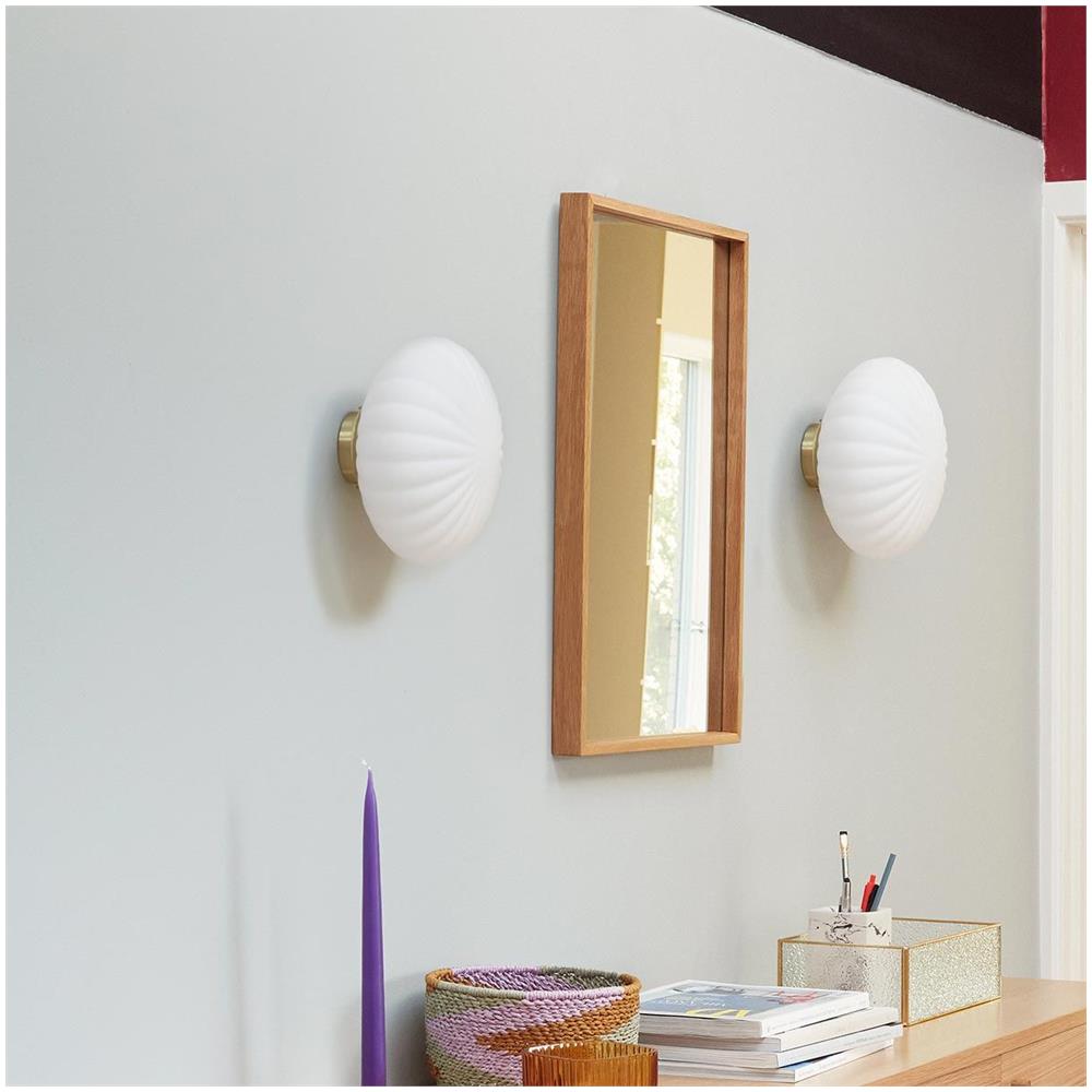 Luce Murale Di Vetro E Metallo - Foto 4