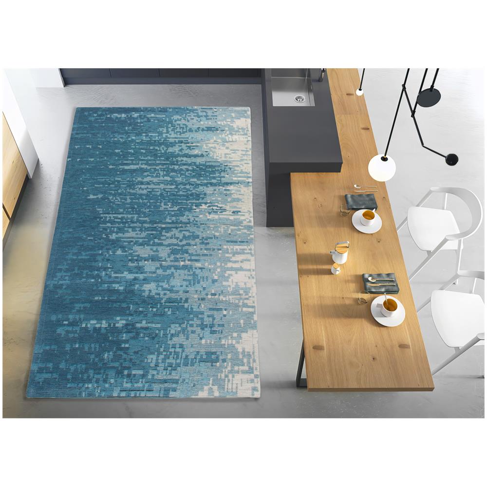 Tappeto Passatoia Cucina Corsia Retro Antiscivolo Disegno Tamigi Colore Jeans By Suardi 55x240 Jeans - Foto 1