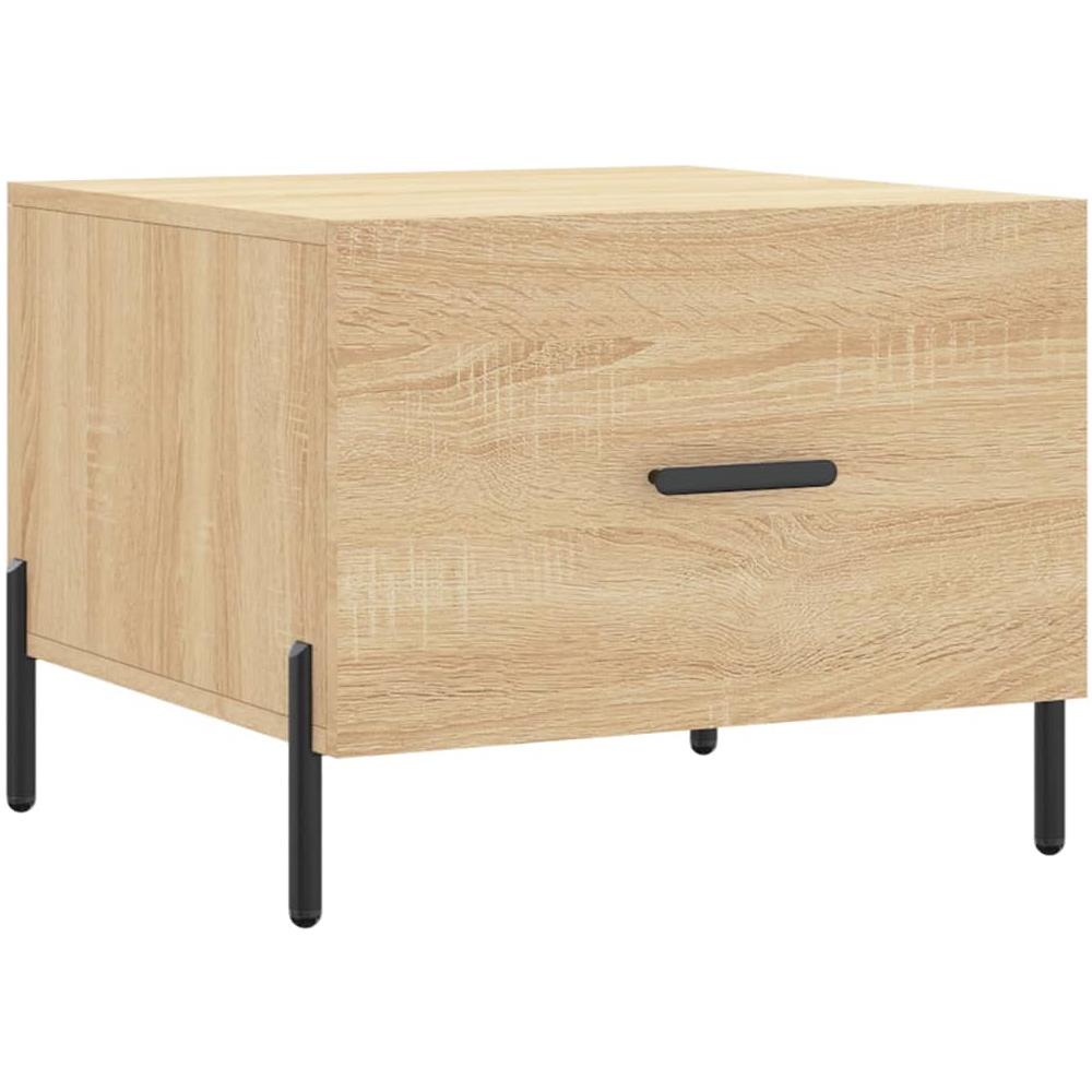 Tavolino Da Salotto Rovere Sonoma 50x50x40 Cm Legno Multistrato - Foto 2