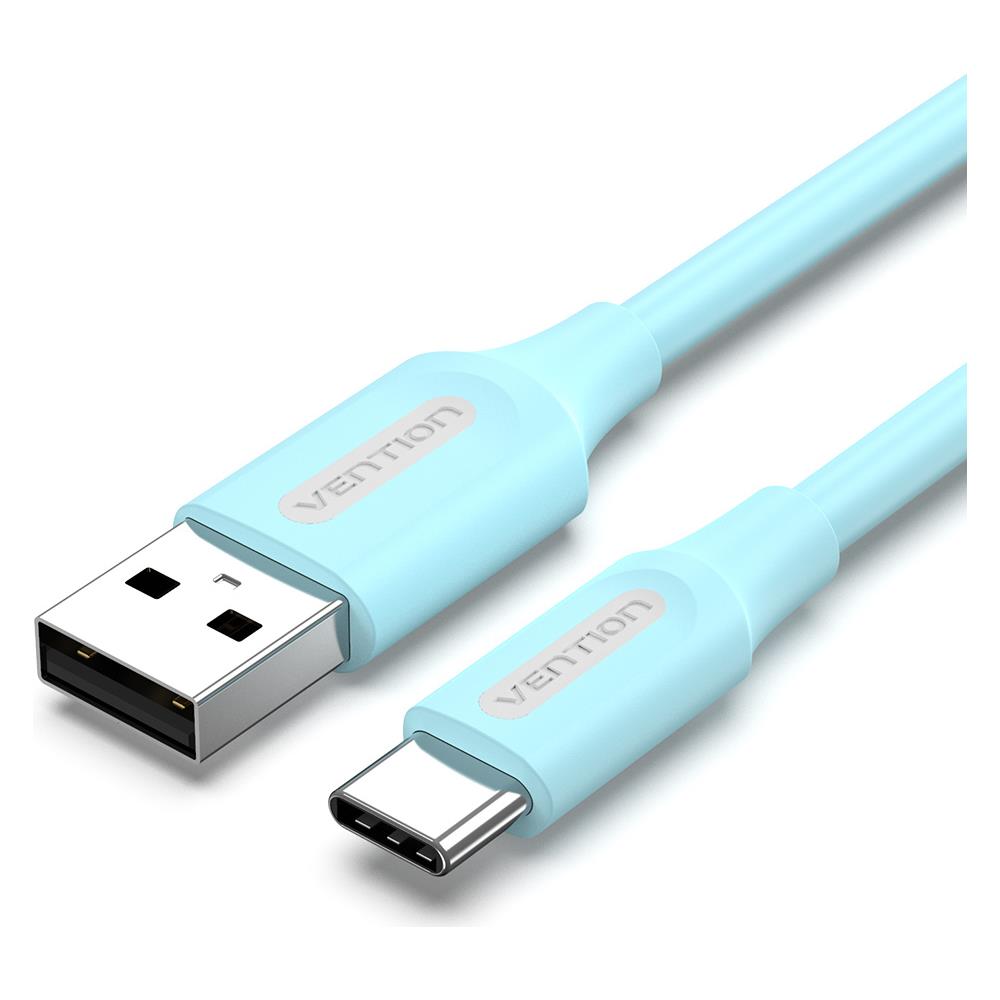 COKSG cavo USB 1,5 m USB 2.0 USB A USB C Blu - Foto 1
