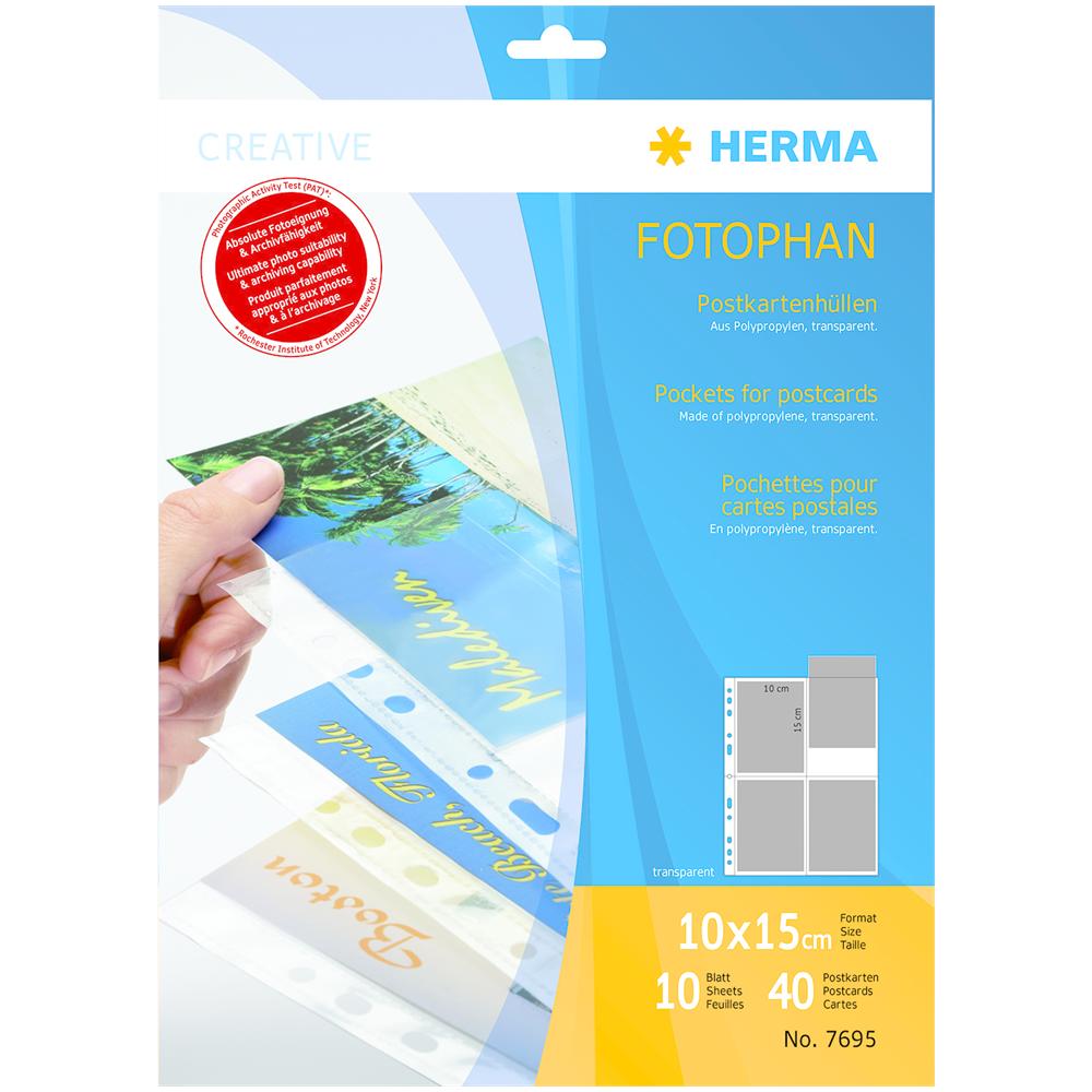 Postcard Pockets 10x15 10x4 Sheets transparent 7695 - Foto 2