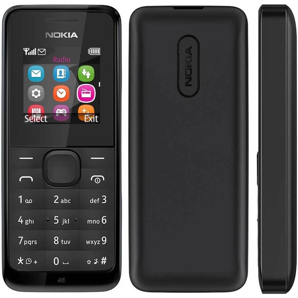 105 Colore Nero Dual Sim Display 1.4" - Europa - Foto 2