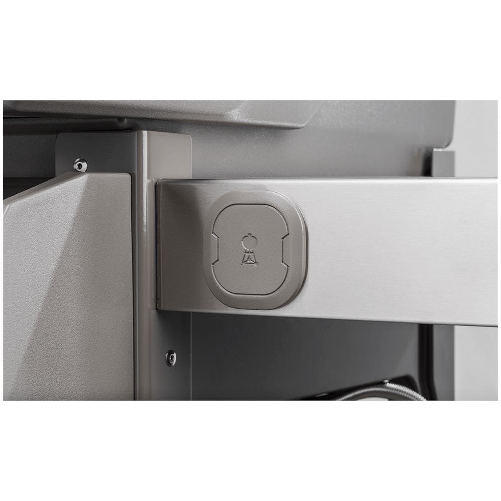 Barbecue a Gas Spirit II E-320 GBS con Ripiano, Fornello Laterale e Coperchio - Foto 6