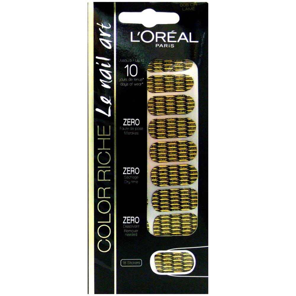 L Oreal Color Le Riche Nail Stickers Arte - Foto 1