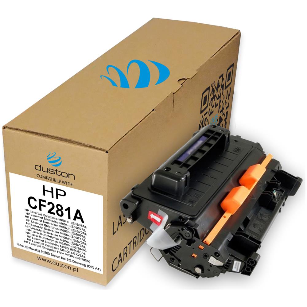 TONER - 3x Cf281a, 81a Negro Compatible Con Hp Laserjet Enterprise M604 M605 M606 M630 - Foto 2