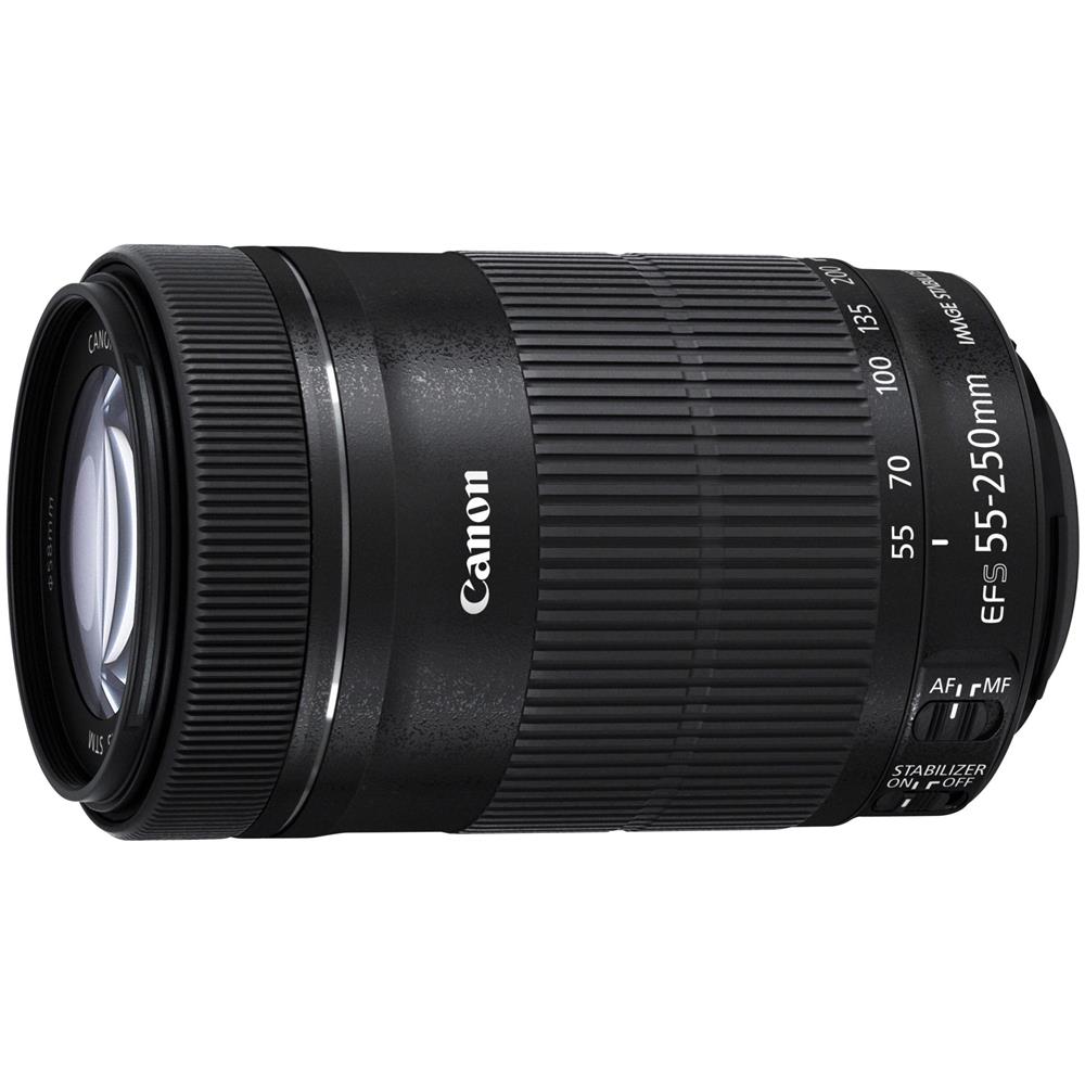 EF-S 55-250mm, SLR, 15/12, Telephoto, EOS 7D, Nero, 7 cm - Foto 2