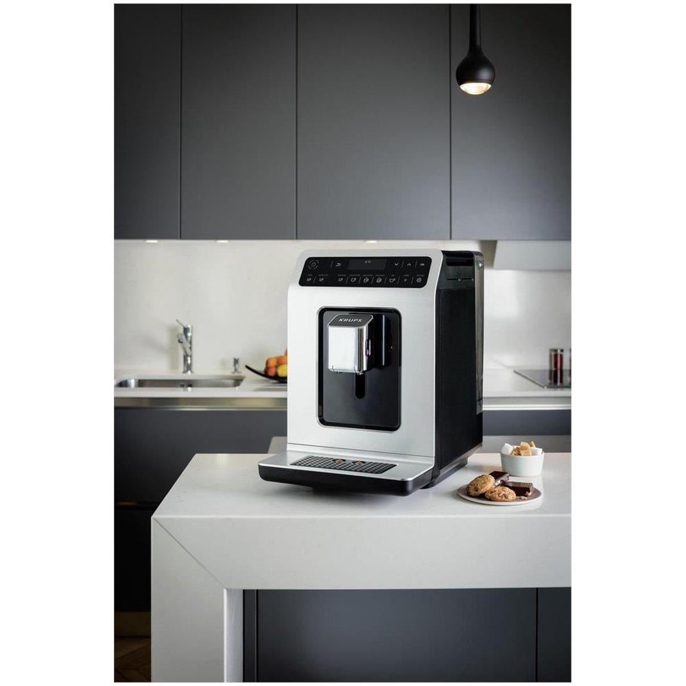 Macchina da Caffè Espresso Automatica Evidence Serbatoio 2.3 Lt. Potenza 1450 Watt Colore Bianco - Foto 10