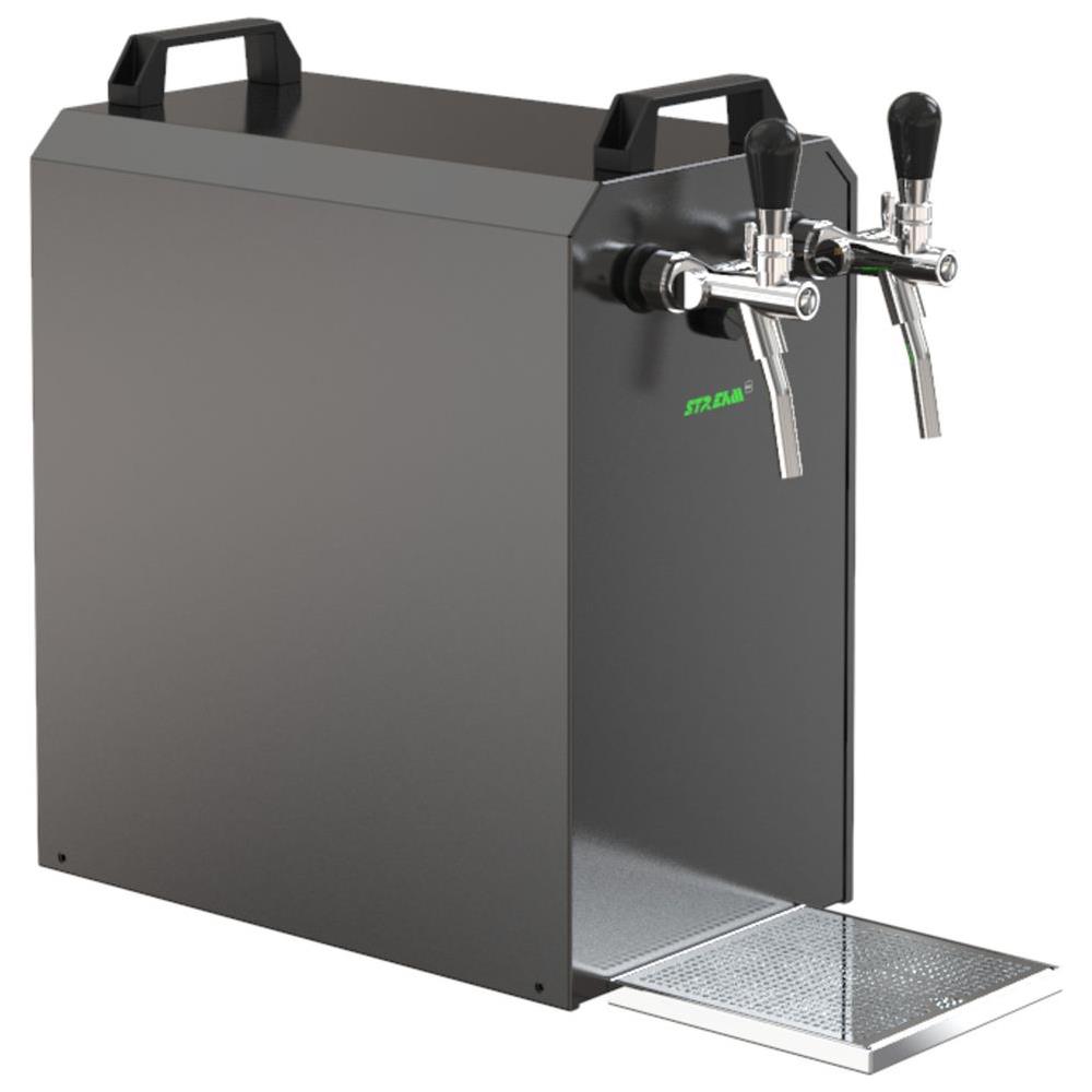 Impianto Di Spillatura Stream 80k Con Pompa Ad Aria, Cassa Di Birra, Flow Cooler 2 Linee Dry Cooler - Foto 2
