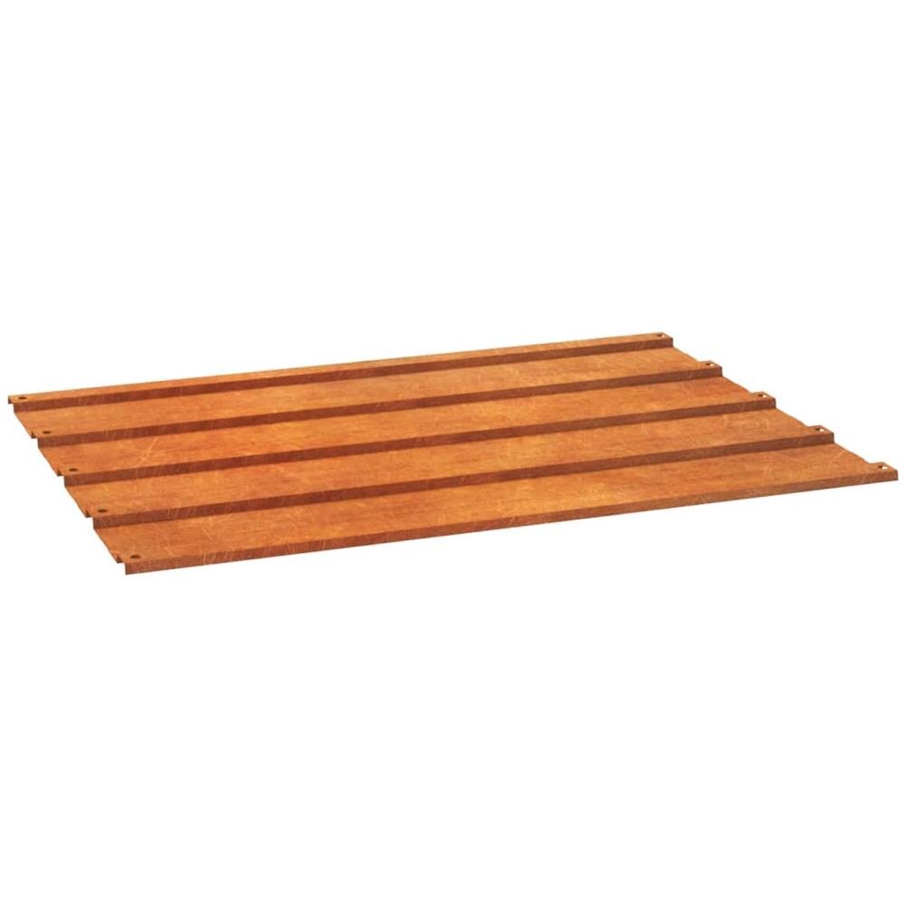 Pannelli per Tetti 36 pz Ruggine 60x44 cm in Acciaio Corten - Foto 6