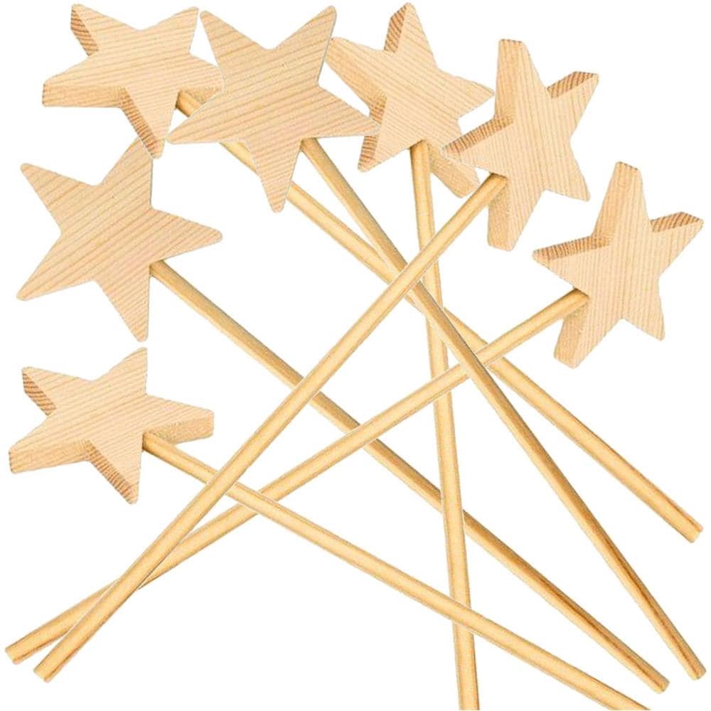 7 Bacchette Magiche In Legno 23 Cm - Foto 1