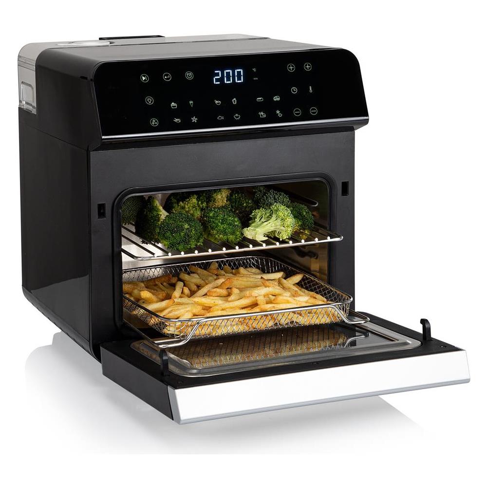 01.182085.01.001 friggitrice Singolo 10 L Indipendente 1550 W Friggitrice ad aria calda Nero - Foto 2