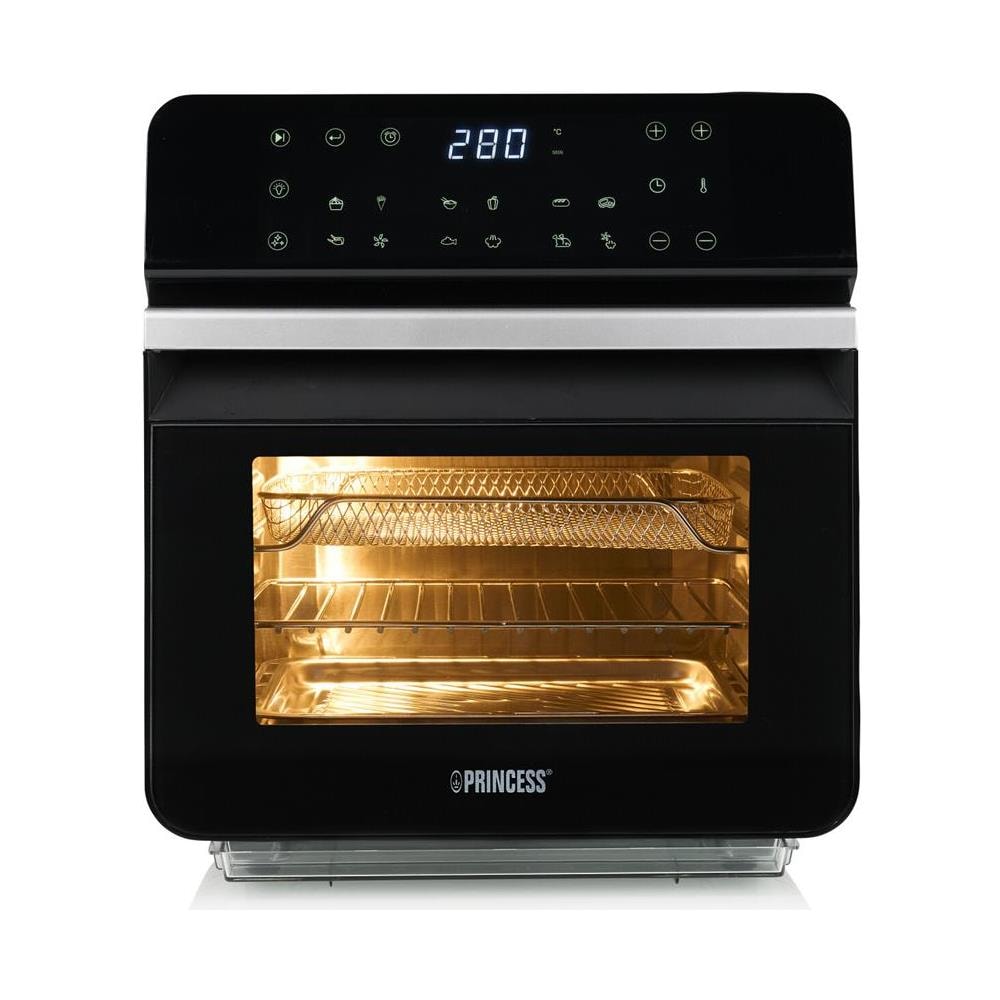 01.182085.01.001 friggitrice Singolo 10 L Indipendente 1550 W Friggitrice ad aria calda Nero - Foto 5