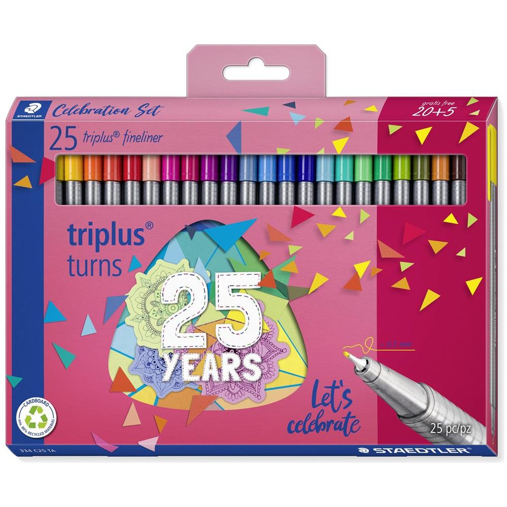 triplus fineliner 334 penna tecnica 25 pz - Foto 1